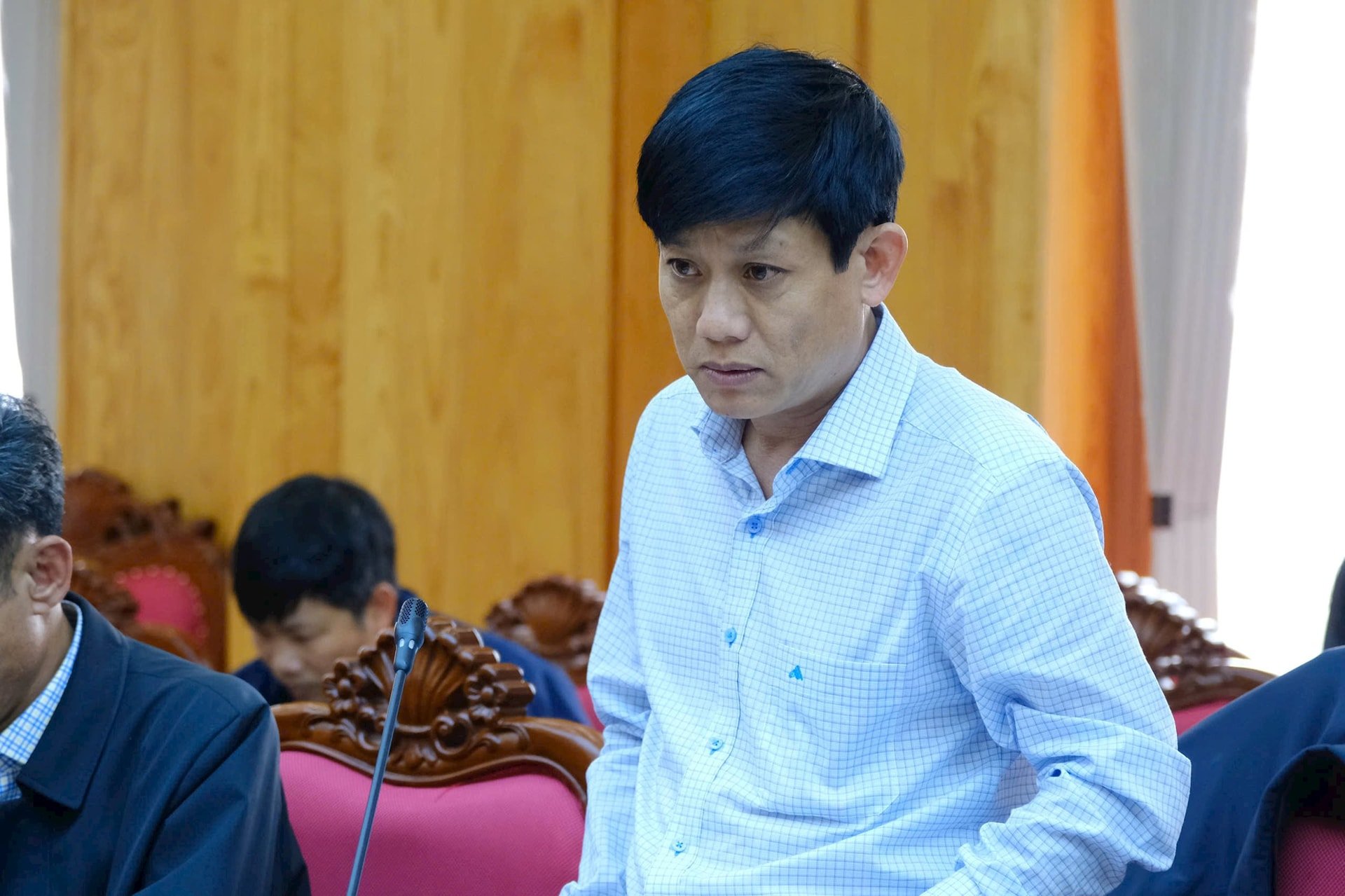 តំណាងក្រសួងហិរញ្ញវត្ថុ ថ្លែងក្នុងកិច្ចប្រជុំ
