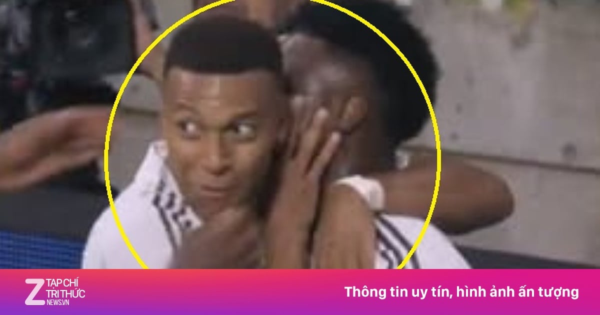 L'action accrocheuse de Mbappé avec Vinicius
