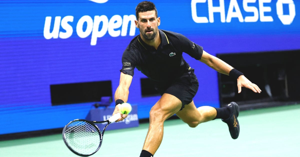 Djokovic avanza con comodidad en la primera ronda del US Open con dolor en el dedo del pie