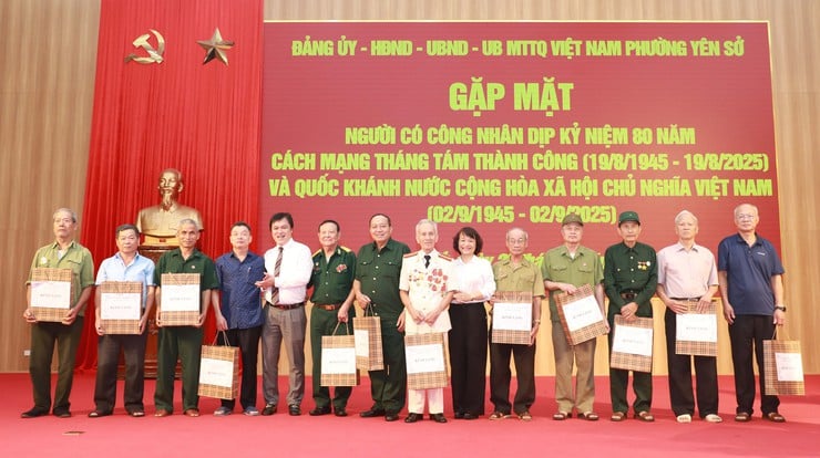 Phường Yên Sở: Tri ân người có công là 