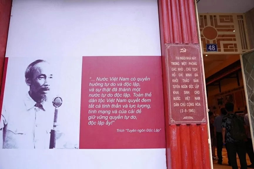 Di tích lịch sử 48 Hàng Ngang - 'Địa chỉ đỏ' giữa lòng Thủ đô