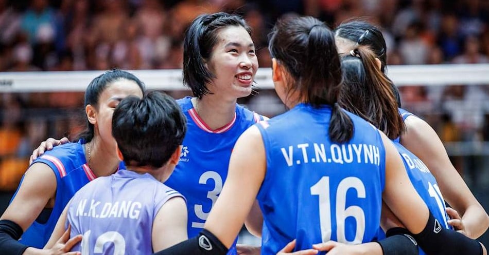Vietnamesische Frauen-Volleyballmannschaft gegen Deutschland: 1 Satz gewinnen, warum nicht?