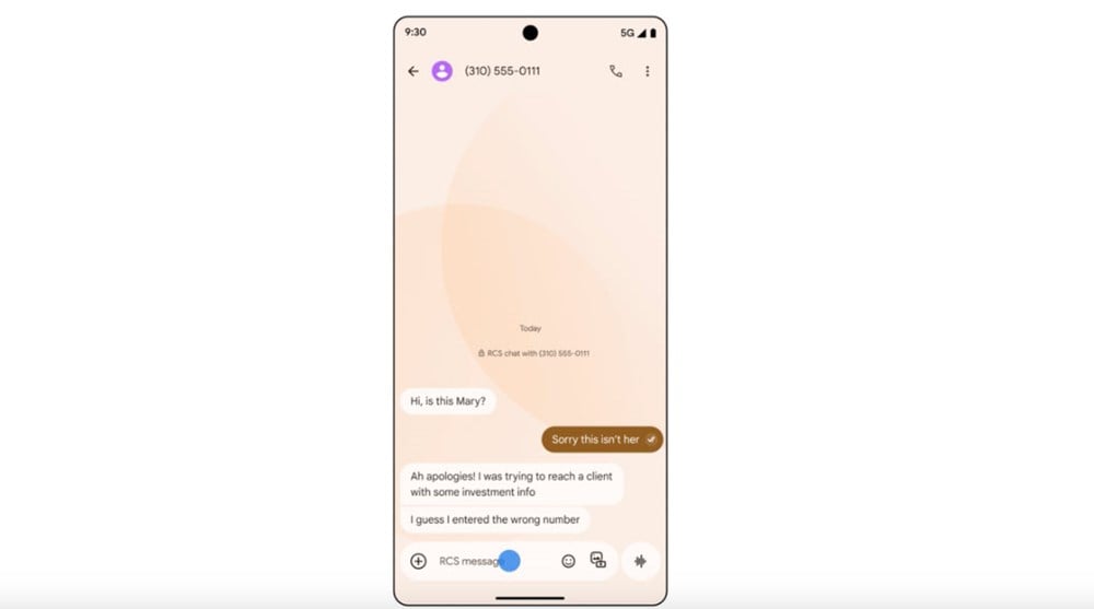 Google Messages ជំនួសនិមិត្តសញ្ញា 