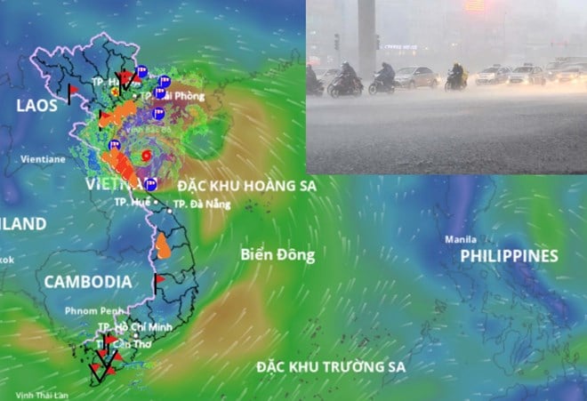 Around 3-6pm, storm number 5 Kajiki will make landfall, latest forecast for storm landing area