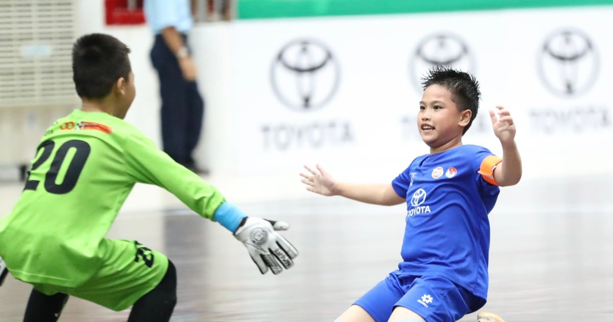 ជ័យជំនះលើក្រុម Dong Nai កីឡាករ Thanh Hoa បានឈ្នះជើងឯក U.9 ថ្នាក់ជាតិ