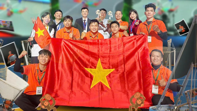 Finale der ABU Robocon 2025: Vietnamesisches Team gewinnt dritten Preis und ABU-Preis
