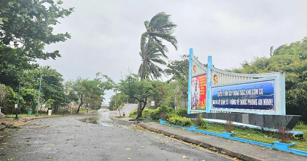 La tempête n° 5 commence à provoquer de fortes pluies et des vents violents dans la région du centre-nord