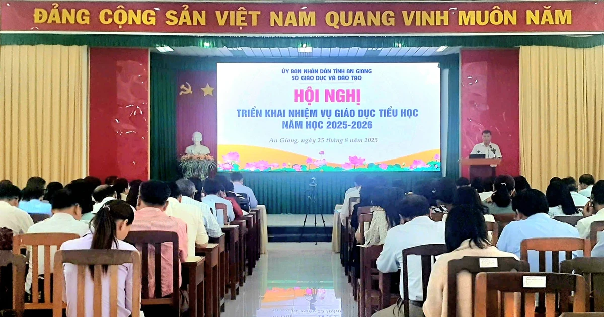An Giang despliega tareas de educación primaria para el año escolar 2025-2026