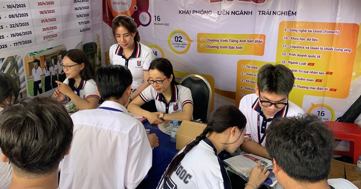 Ho Chi Minh City Banking University changes admission requirements, candidates who thought they passed failed