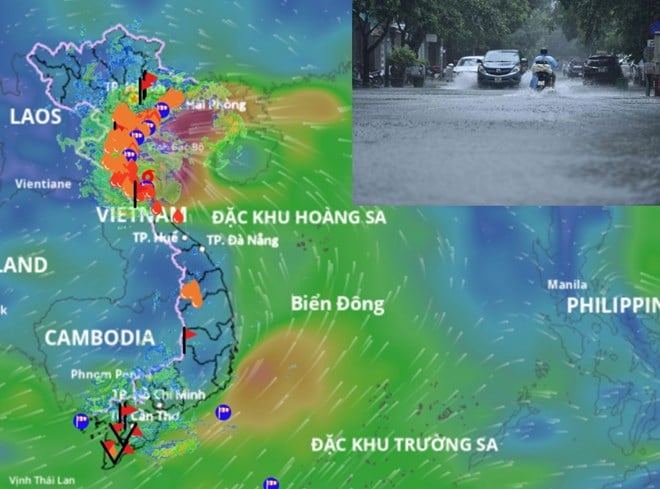 Thời điểm bão số 5 Kajiki rất mạnh đổ bộ, dự báo khu vực gió giật cấp 14-15