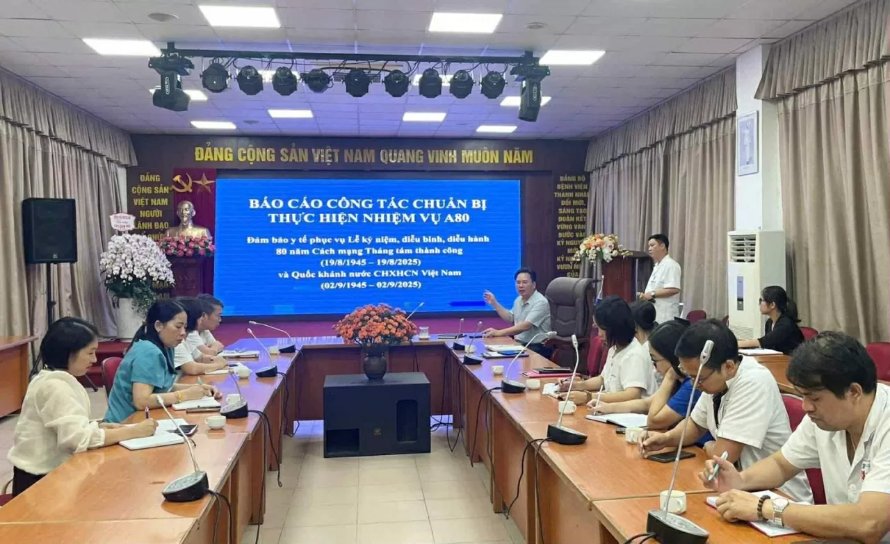 វិស័យសុខាភិបាលហាណូយធានានូវសេវាសង្គ្រោះបន្ទាន់ផ្នែកវេជ្ជសាស្រ្តសម្រាប់ព្រឹត្តិការណ៍ A80