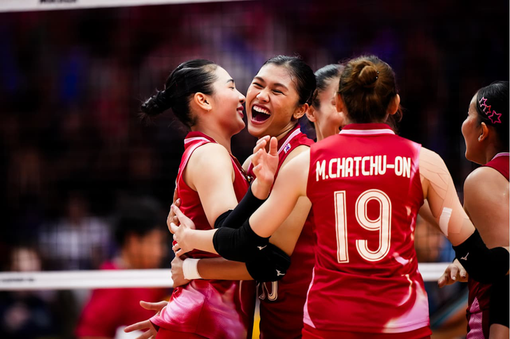 Con una forma devastadora, Tailandia no permitió que el equipo de voleibol femenino de Vietnam los superara.