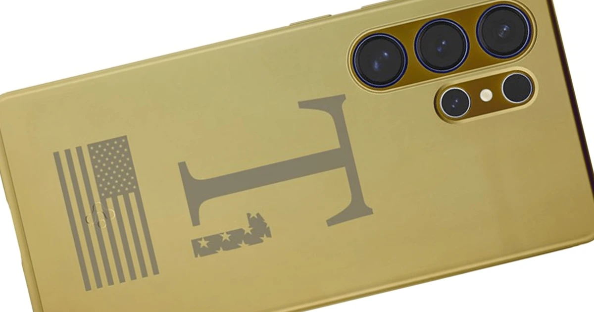 The "ghost phone" Trump Mobile has borrowed images and then copied them