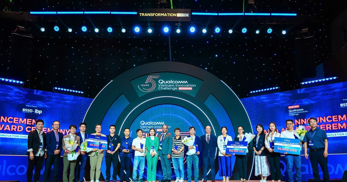 Rainscales Vietnam đạt giải nhất “Thử thách Đổi mới Sáng tạo Qualcomm Việt Nam 2025”