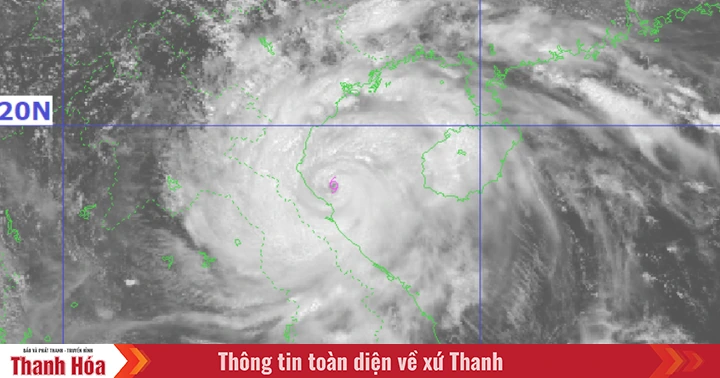 À midi aujourd'hui, la tempête numéro 5 a diminué d'un niveau.