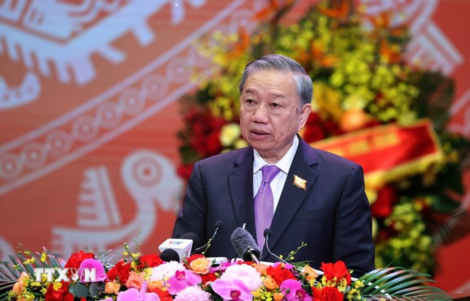 เลขาธิการใหญ่โตลัมส่งจดหมายแสดงความยินดีเนื่องในโอกาสครบรอบ 80 ปีการทูตเวียดนาม