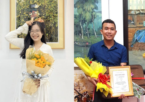 Jeunes artistes et art de la gravure sur bois