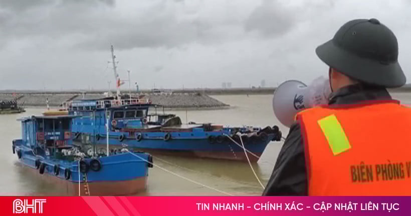 En direct EN DIRECT : Aperçu des travaux de réponse à la tempête n° 5 à Ha Tinh