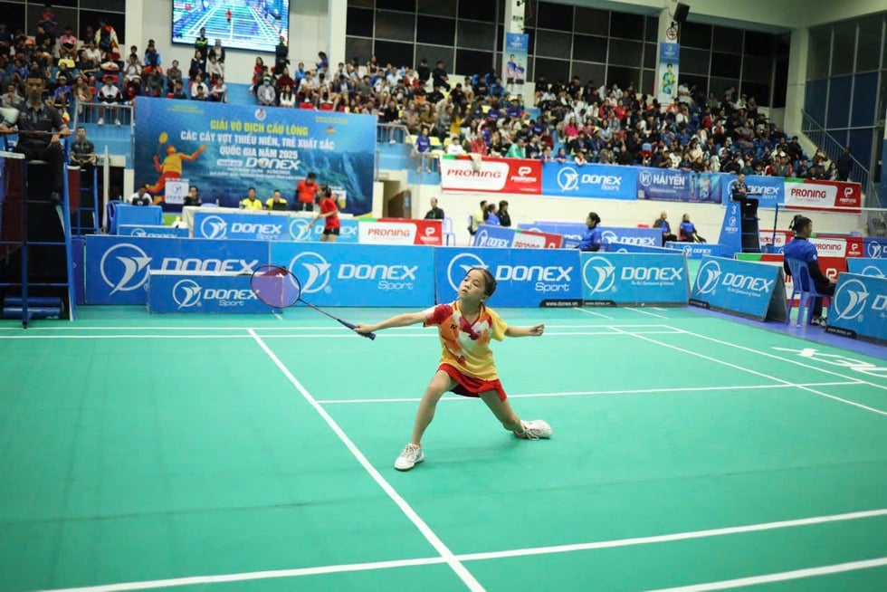 Lựa chọn tài năng từ giải vô địch cầu lông các cây vợt thiếu niên, trẻ xuất sắc - Ảnh 5.