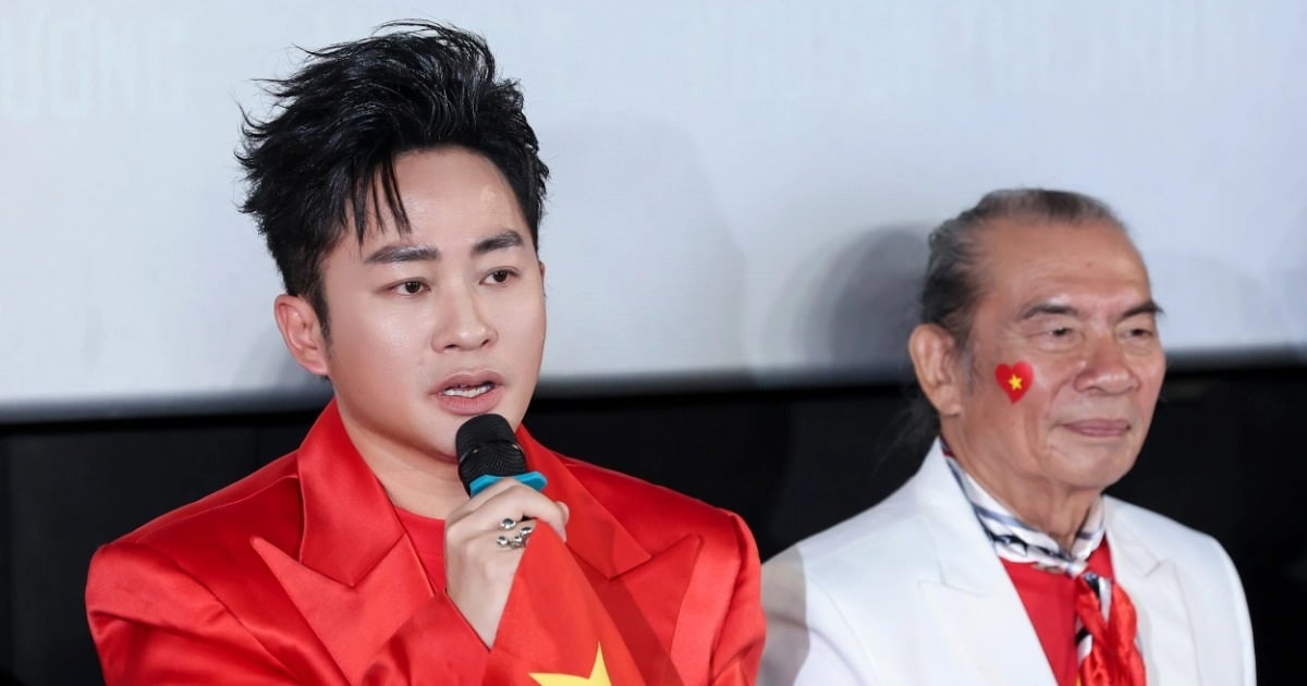 Nguyen Van Chung praised Tung Duong for singing "Continue the story of peace"