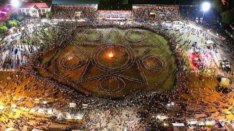 Lai Chau: More than 2,500 people will participate in the xoe dance performance during Independence Day
