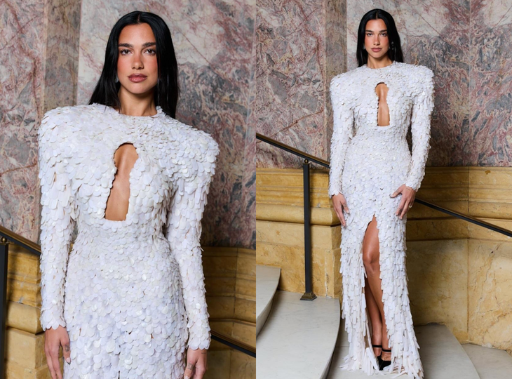 Ngôi sao nhạc pop hàng đầu thế giới Dua Lipa từng đeo viên kim cương huyền thoại 100 carat - Ảnh 2.