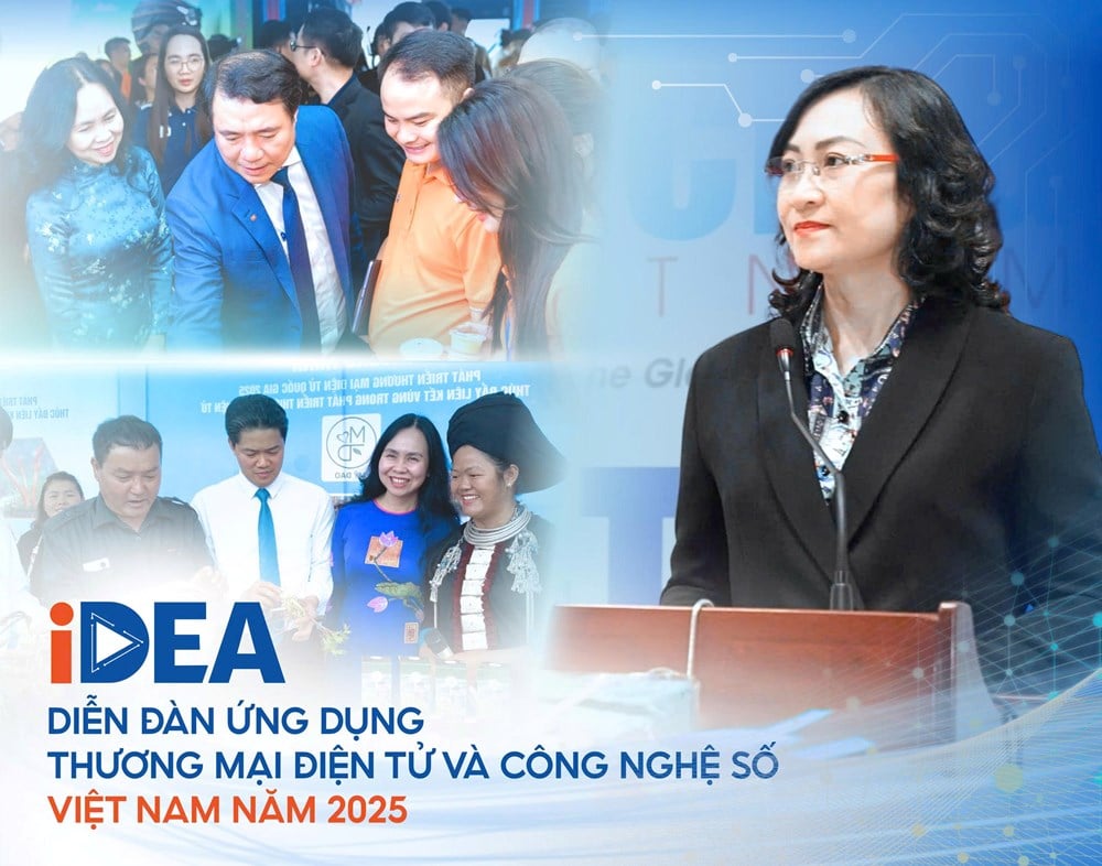 บูธในประเทศและต่างประเทศ 600 แห่งเข้าร่วมงาน Vietnam E-commerce and Digital Technology Application Forum 2025