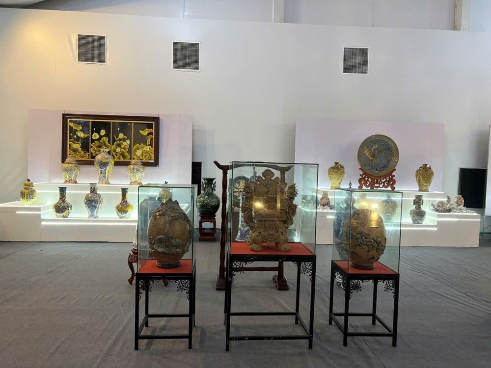 ហាណូយបង្កើតឡើងវិញនូវកន្លែងប្រពៃណី និងច្នៃប្រឌិតនៅពិព័រណ៍សមិទ្ធិផលជាតិ - រូបថត ៩