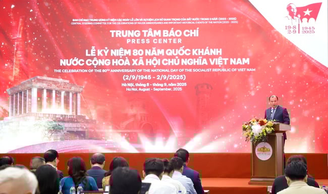 Khai trương Trung tâm Báo chí Lễ kỷ niệm 80 năm Ngày Quốc khánh - Ảnh 3.
