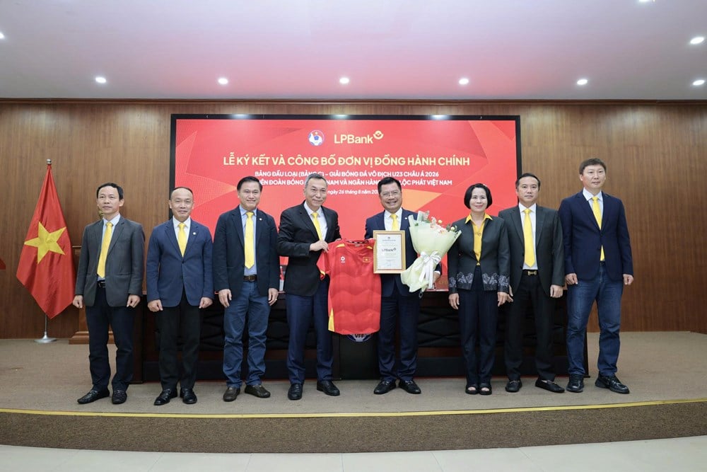 Đội tuyển U23 Việt Nam được tiếp sức trước Vòng loại giải U23 châu Á 2026