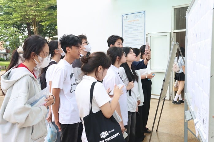 Vụ dư điểm vẫn trượt nguyện vọng: Trường ĐH Ngân hàng TP HCM cam kết đảm bảo quyền lợi cho thí sinh   - Ảnh 1.