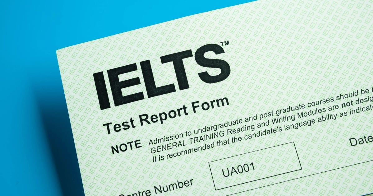 Điểm trung bình IELTS của người Việt tụt hạng, hơn 1/4 đạt từ 7.0 trở lên