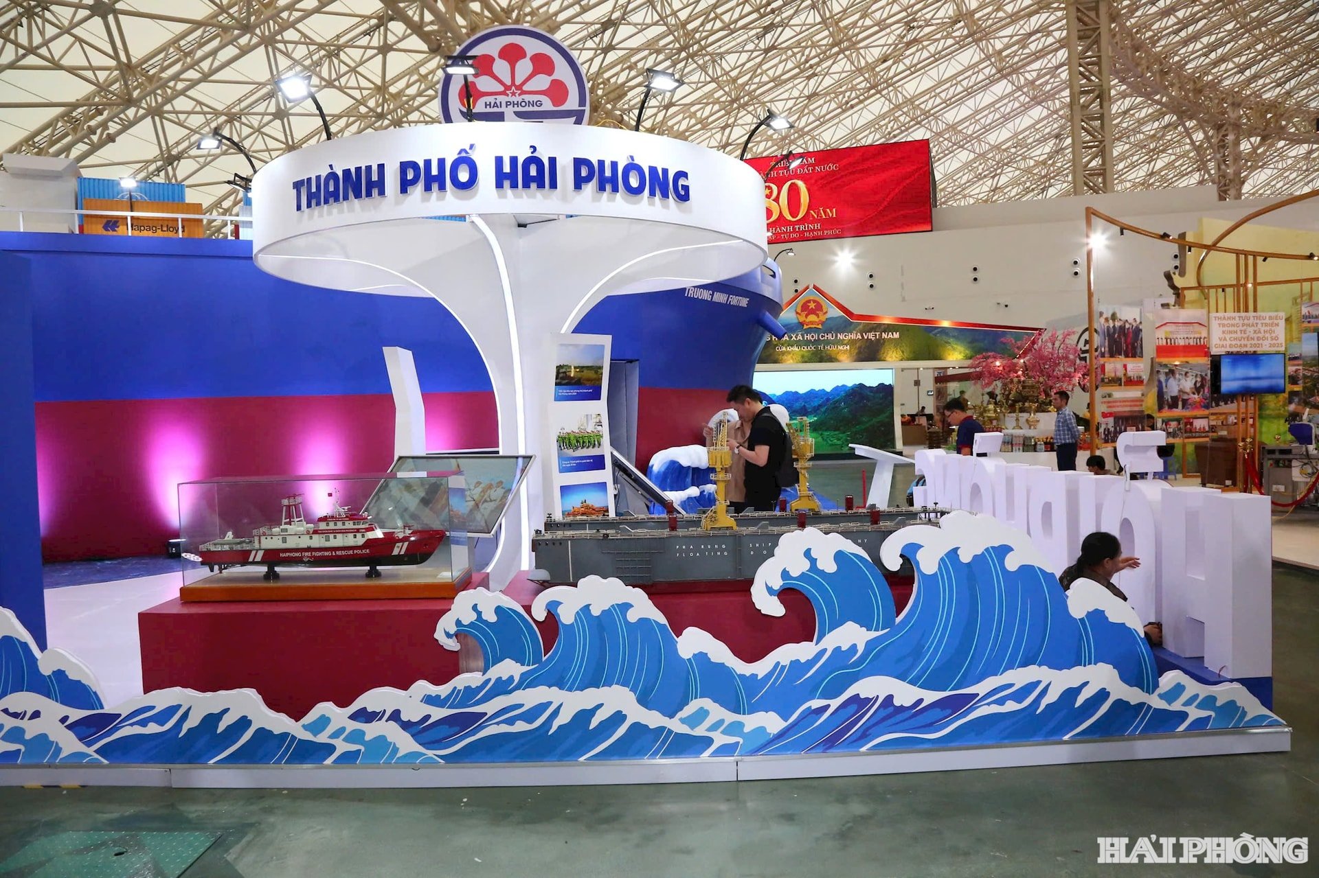 Hai Phong-Eindrücke bei der National Achievements Exhibition