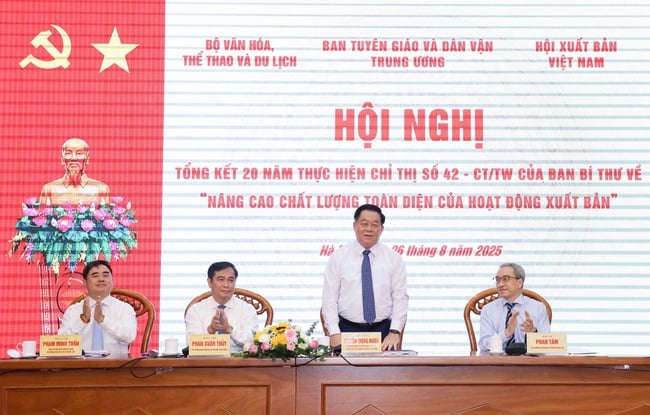 Xây dựng ngành xuất bản thành một ngành kinh tế - công nghiệp văn hóa mũi nhọn của đất nước - Ảnh 1.