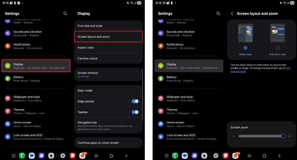 Tipps, um das Beste aus dem Galaxy Z Fold 7 herauszuholen: Wechseln Sie die Smart-Display-Modi – Foto 3