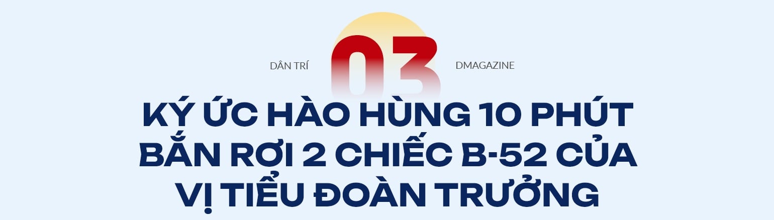 វីរៈបុរស ង្វៀន វ៉ាន់ភេត និងការចងចាំ ១០ នាទីនៃការបាញ់ទម្លាក់ B-52 ចំនួន ២ គ្រឿងលើមេឃហាណូយ - ១៥