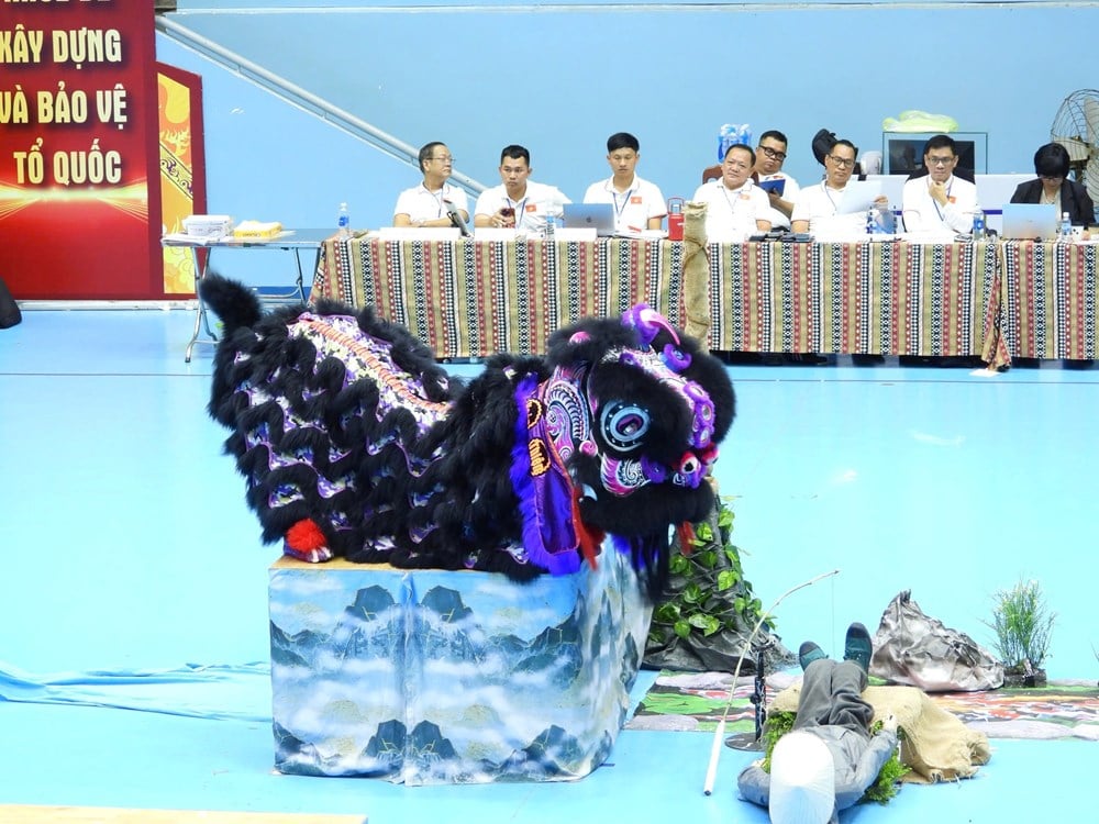 การแข่งขัน Lion Dance Club ระดับชาติครั้งที่ 1 ที่น่าตื่นเต้น ปี 2568 - ภาพที่ 6