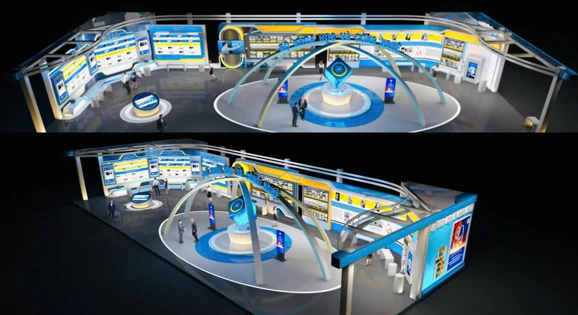 What are the highlights of the Exhibition of Achievements in Science and Technology, Innovation and Digital Transformation?