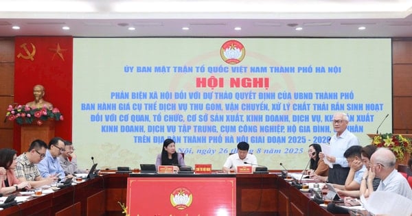 ហាណូយ៖ ការបង្កើនតម្លៃសម្រាប់ការប្រមូល និងព្យាបាលសំណល់រឹងក្នុងស្រុកត្រូវតែផ្សារភ្ជាប់ជាមួយនឹងការកែលម្អបរិស្ថាន