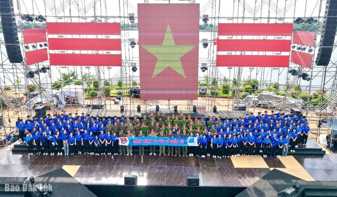 Youth Union of Krong Pac commune organized activities to celebrate the 80th anniversary of the successful August Revolution (August 19, 1945 - August 19, 2025) and the National Day of the Socialist Republic of Vietnam (September 2, 1945 - September 2, 2025).