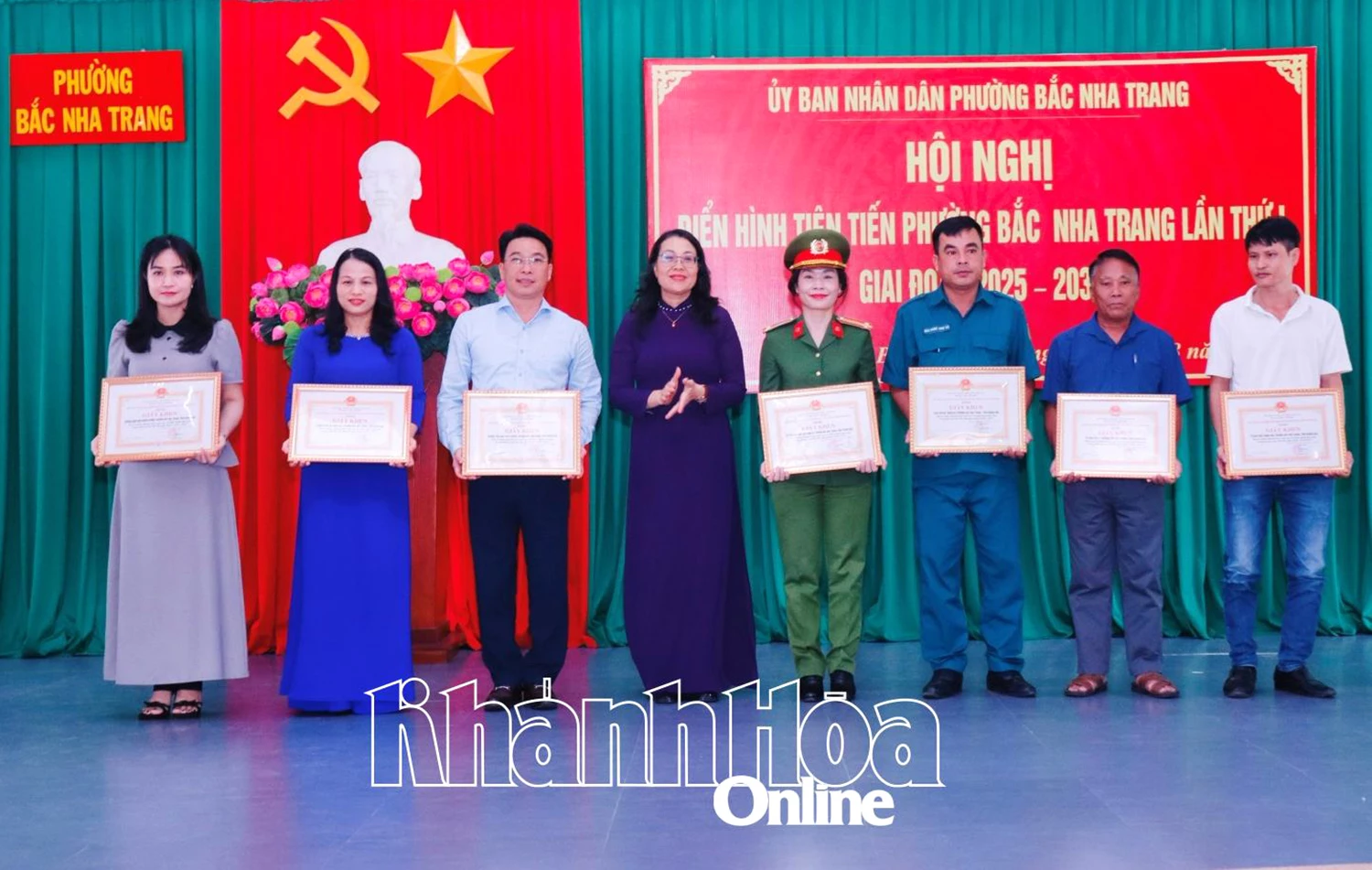 The first conference of advanced models of Bac Nha Trang ward, period 2020 - 2025