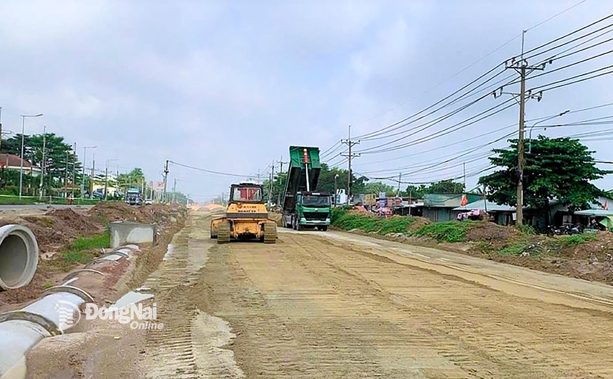 About 70% of the site for the Provincial Road 25B Upgrade Project has been handed over.