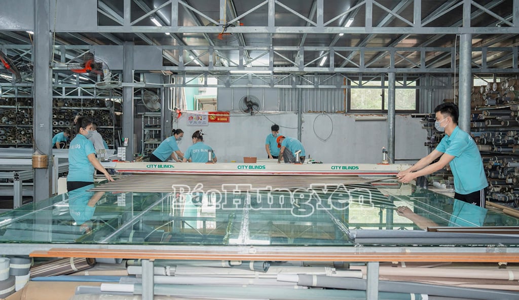 លោកស្រី Bui Thi Lien បានពង្រីកសិក្ខាសាលាផលិតកម្មចំនួន 2 ដែលមានផ្ទៃដី 2.000 m2 បង្កើតការងារស្ថិរភាពសម្រាប់កម្មករប្រមាណ 50 នាក់ដែលមានប្រាក់ចំណូលពី 6 ទៅ 12 លានដុង/ម្នាក់/ខែ។