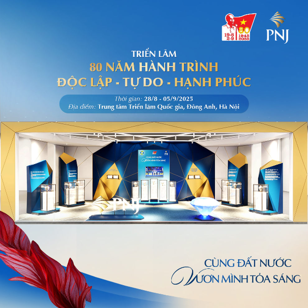 PNJ tham gia Triển lãm thành tựu đất nước nhân kỷ niệm 80 năm Quốc khánh - 1