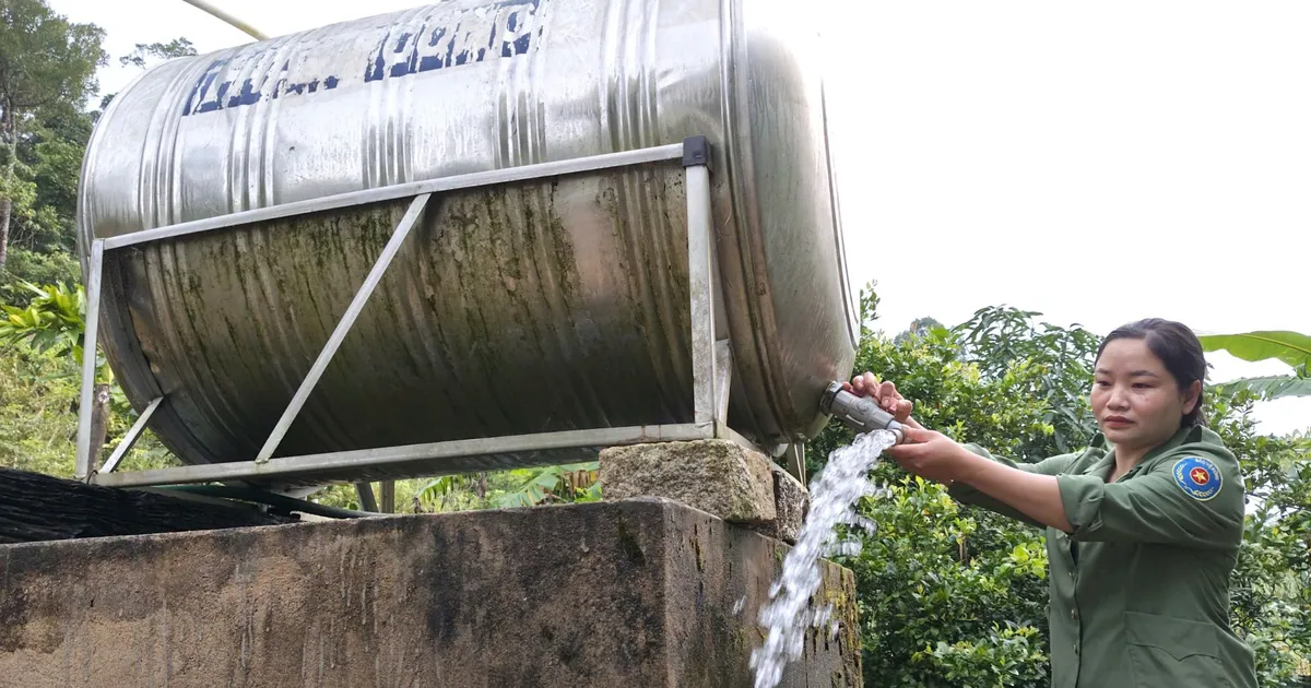 Giếng khoan tiếp sức giữ rừng