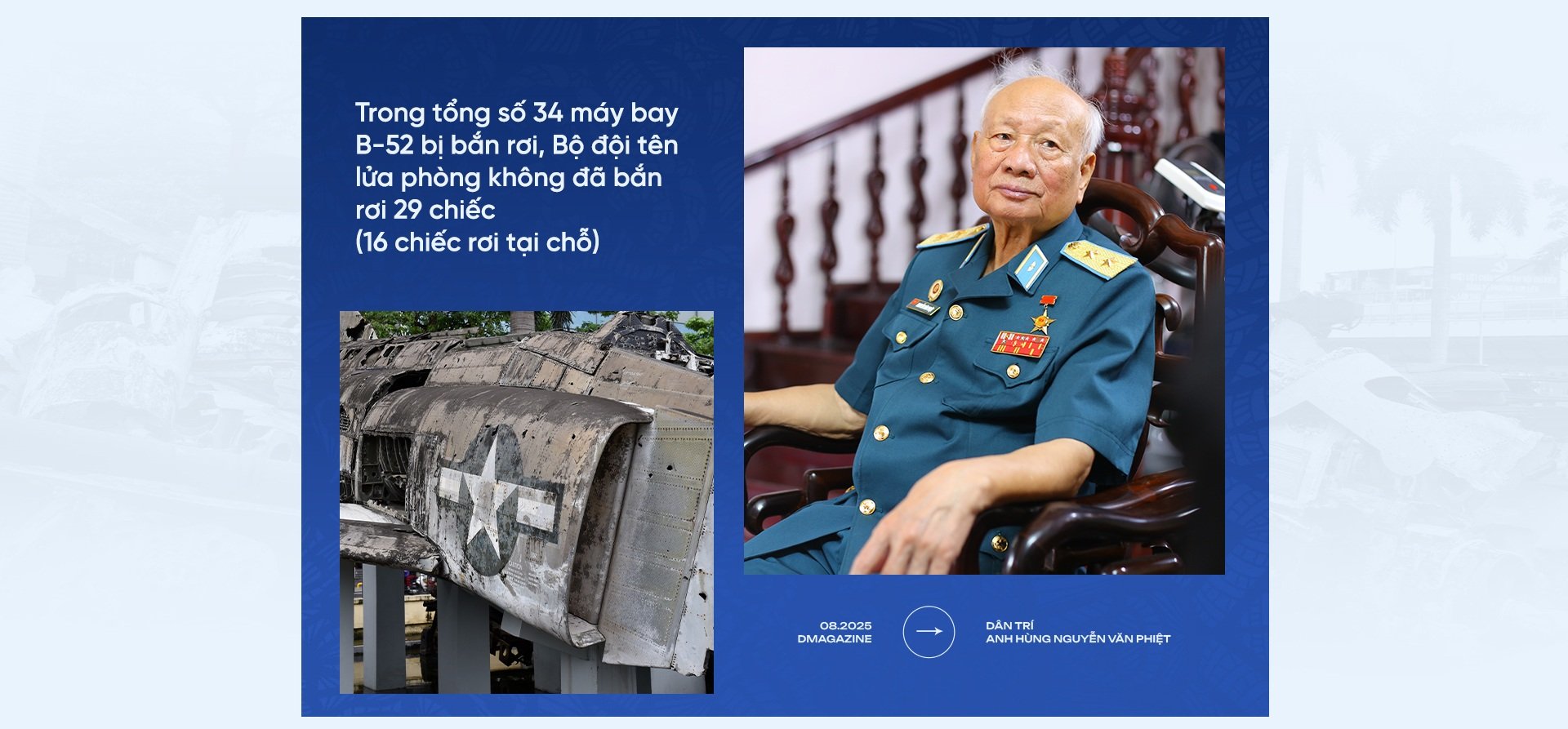 វីរៈបុរស ង្វៀន វ៉ាន់ភេត និងការចងចាំ ១០ នាទីនៃការបាញ់ទម្លាក់ B-52 ចំនួន ២ គ្រឿងលើមេឃហាណូយ - ១៩