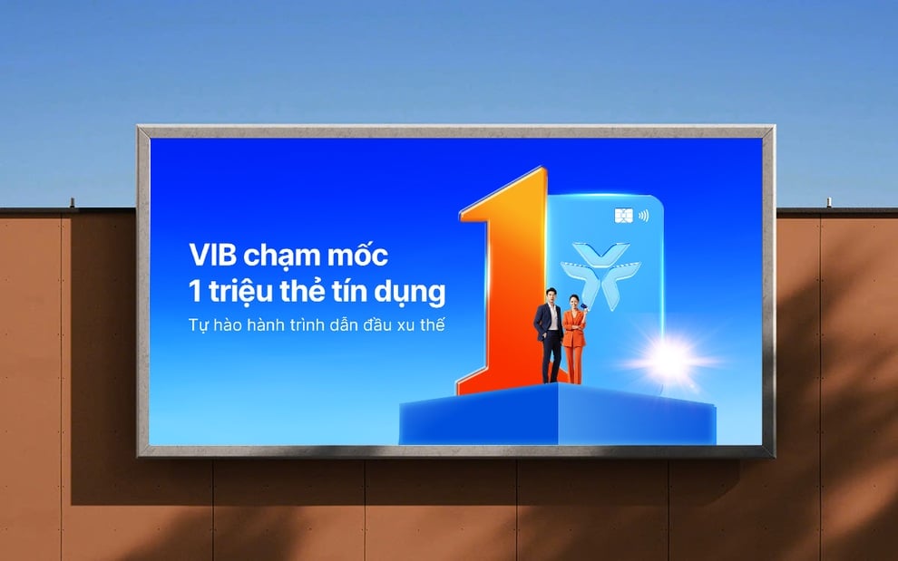 VIB cán mốc 1 triệu thẻ tín dụng: Khẳng định vị thế hàng đầu - 1