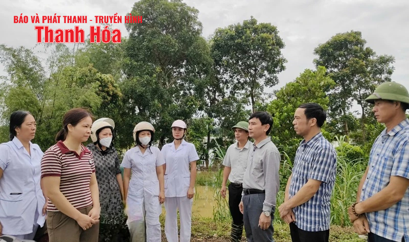 170 គ្រួសារ​នៅ​ភូមិ Tien Nong ឃុំ Dinh Hoa ត្រូវ​ដាច់​ដោយ​ទឹក​ជំនន់។