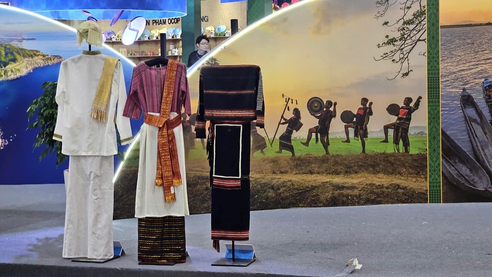 សំលៀកបំពាក់ប្រពៃណីជាតិដ៏អស្ចារ្យនៅឯពិព័រណ៍សមិទ្ធិផលជាតិ - រូបថត 6