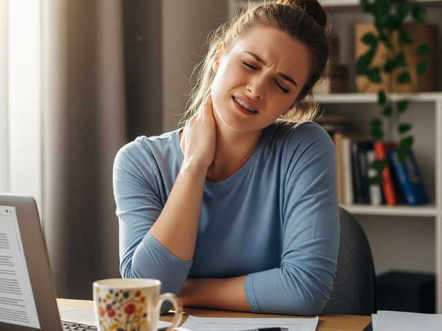 5 dấu hiệu cơ thể đang ‘kêu cứu’ do ngồi sai tư thế - Ảnh 1.